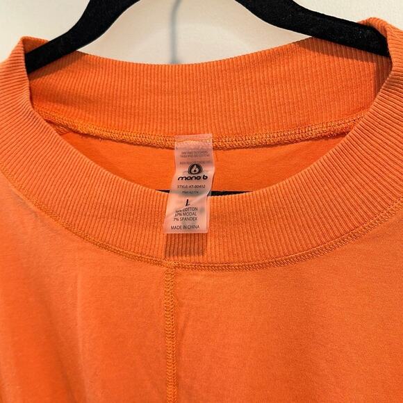 Mono B Orange Workout Athletic Two-Piece Set - Picture 5 of 13